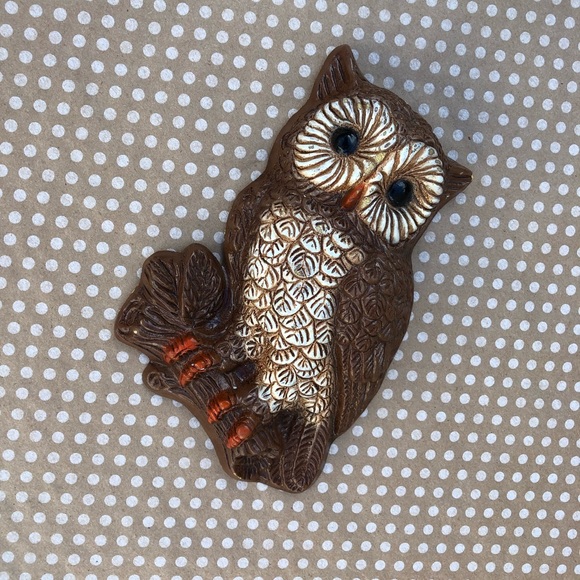 SOLD via Etsy! Vintage/Retro Deco Owl Wall Accent! - Picture 6 of 6